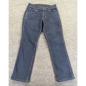 Origin USA Relaxed Fit Jeans Mens 30x28 Dark Wash Blue Denim Made in USA 2297-2